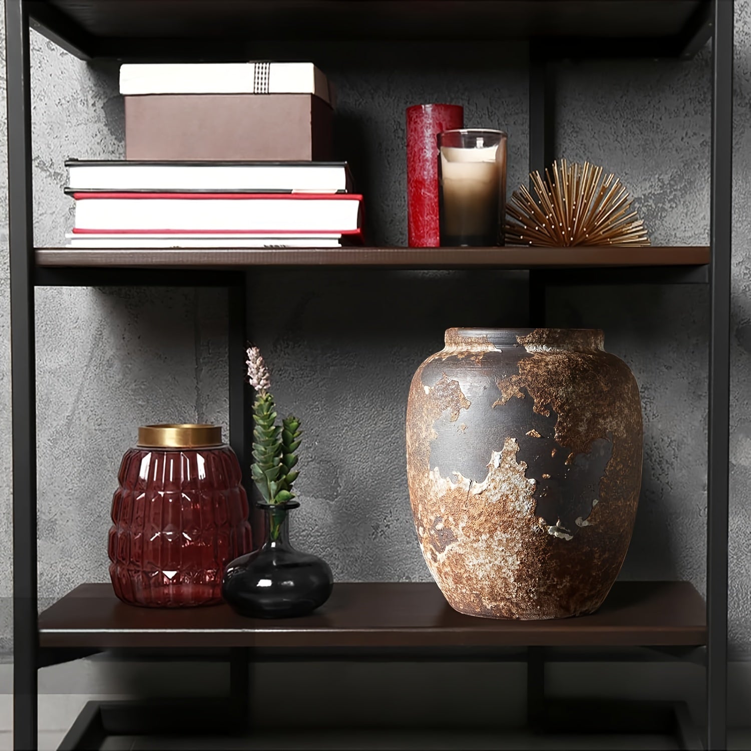 Vaso in Terracotta Rustico - Per un'Atmosfera Senza Tempo nella Tua Casa