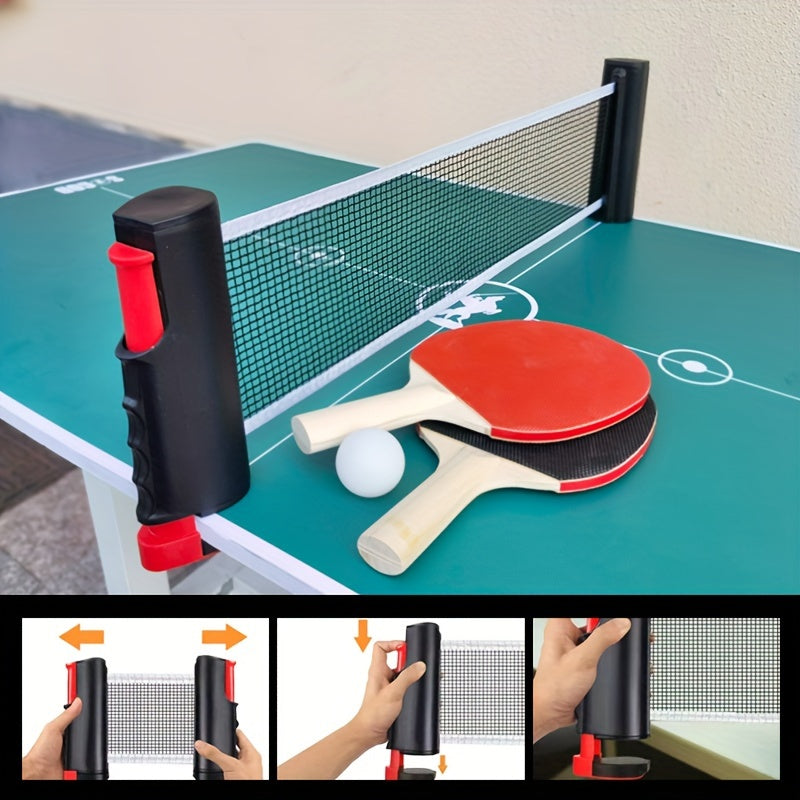 Set di Ping Pong Portatile - Ideale per Esterni e Interni