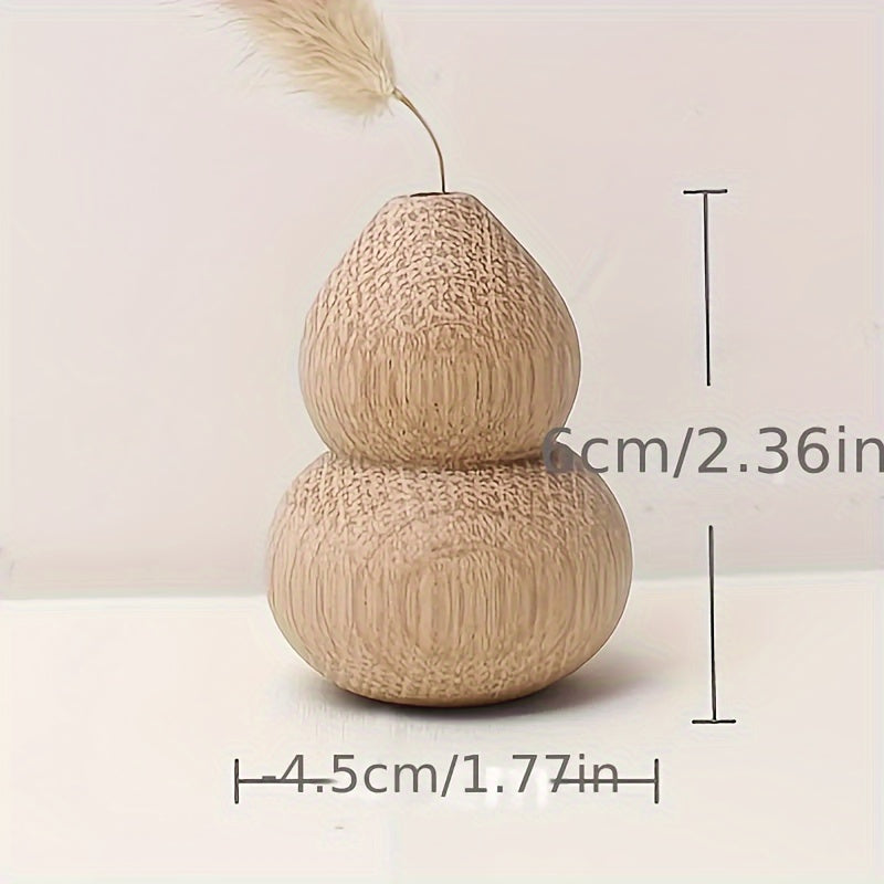 Set di Vasi Geometrici in Legno - Un Pezzo Senza Tempo per il Tuo Interno