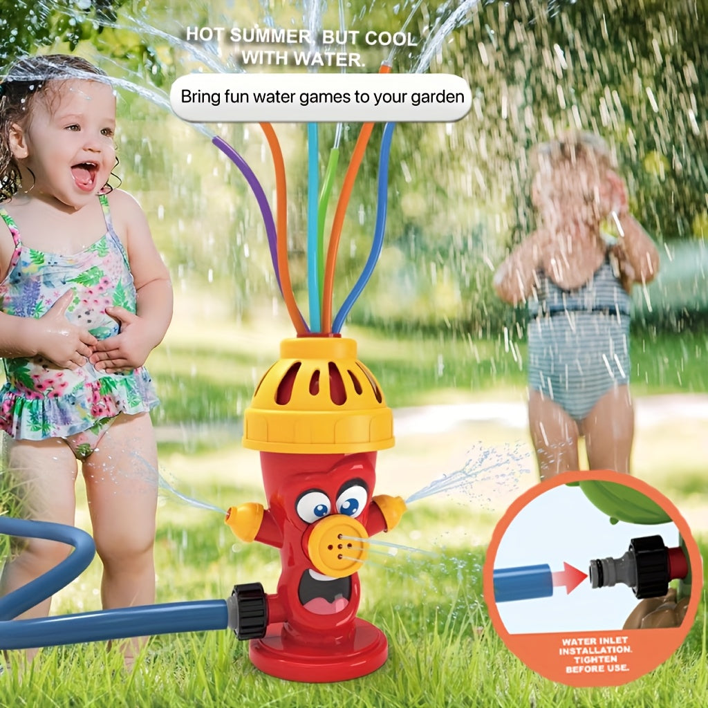 Spruzzatore d'Acqua a Forma di Idrante – Divertimento e Rinfresco per Bambini