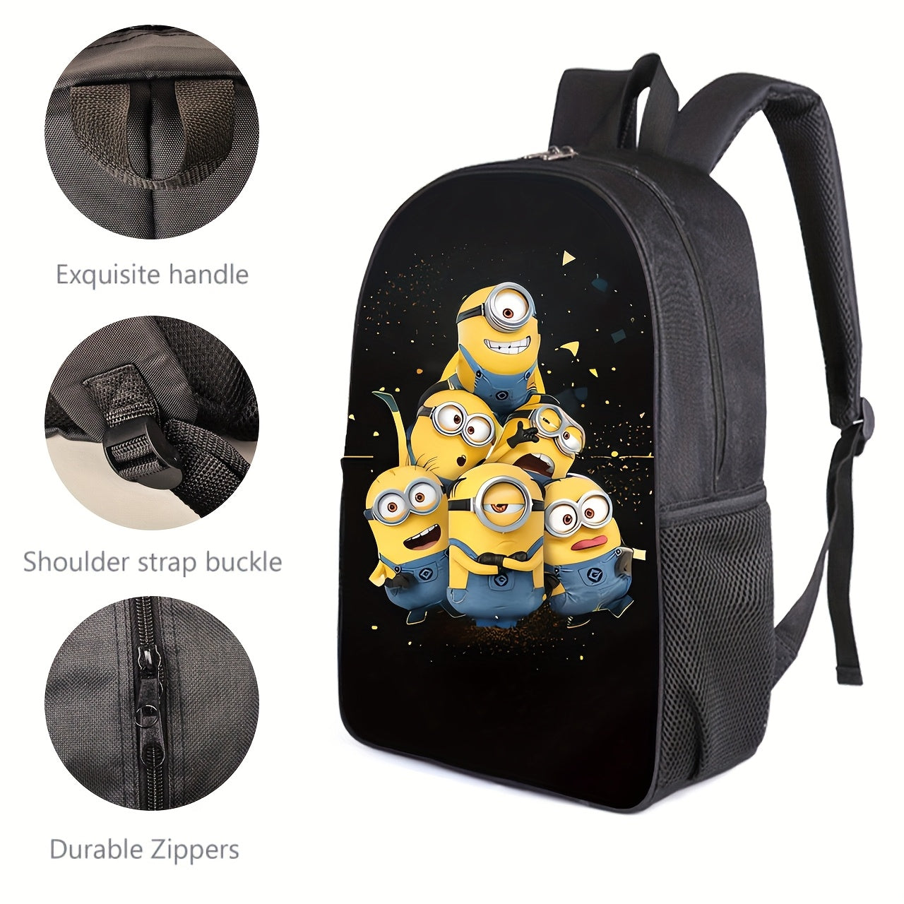 Set Scuola Minions - Zaino, Borsa Pranzo & Astuccio per Bambini