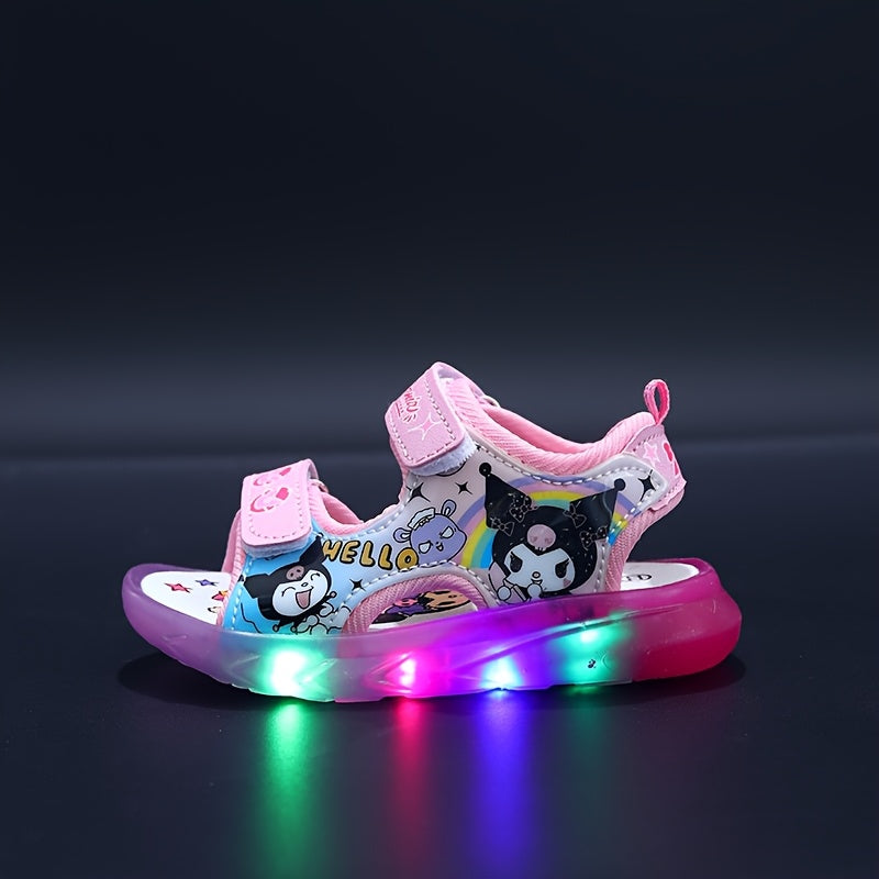 Sandali per Ragazze Sanrio con Illuminazione – Sandali Kawaii con Cartoni Animati per l'Estate
