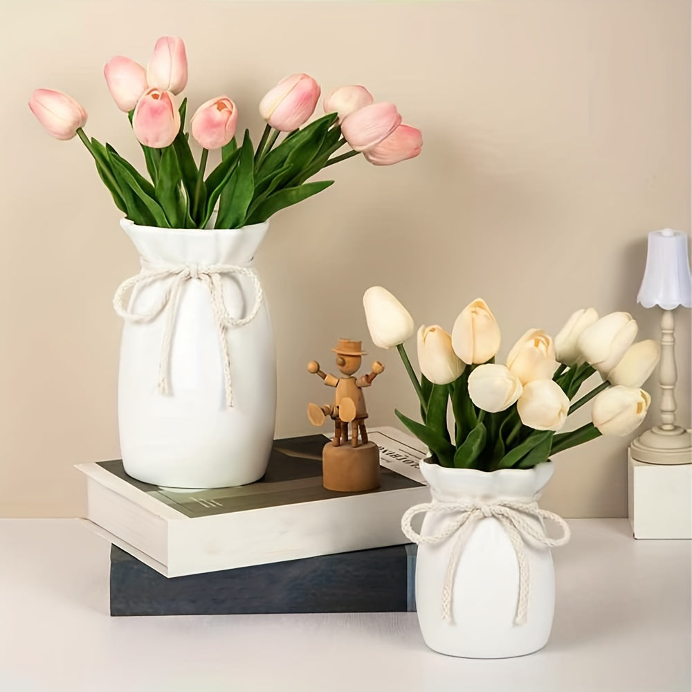 Vaso Decorativo Geometrico Bohemien – Ideale per Decorazioni Primaverili e Pasquali