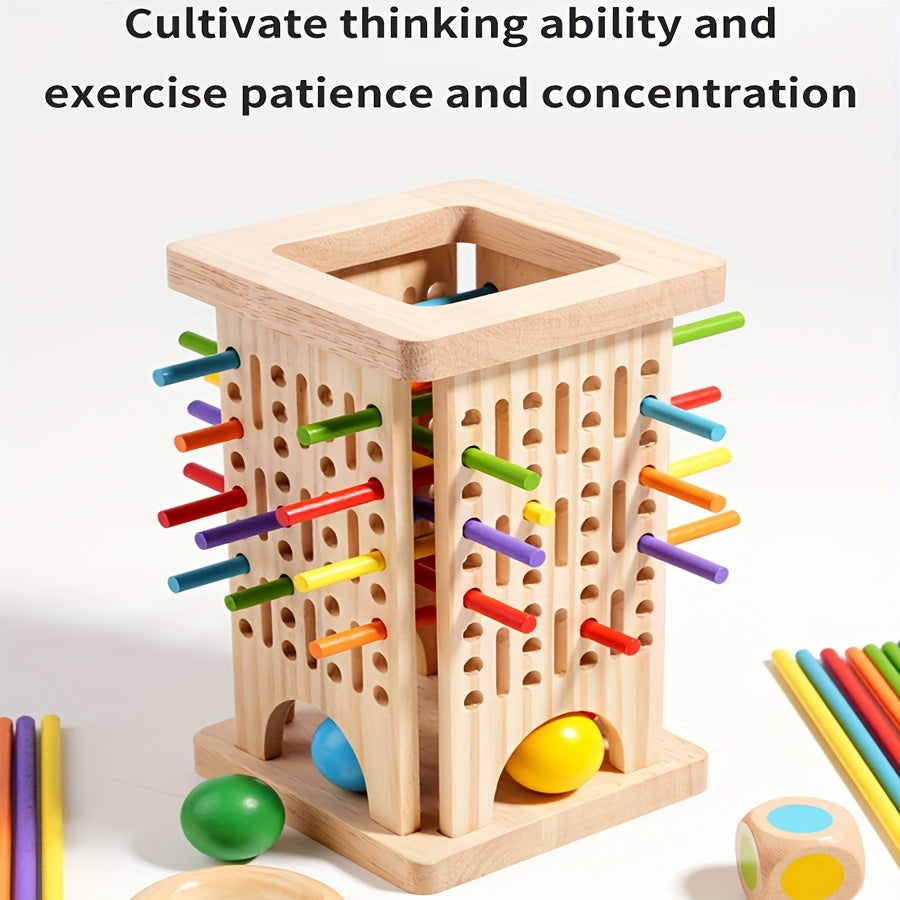 Gioco di Bacchette in Legno – Divertente e Istruttivo per Bambini