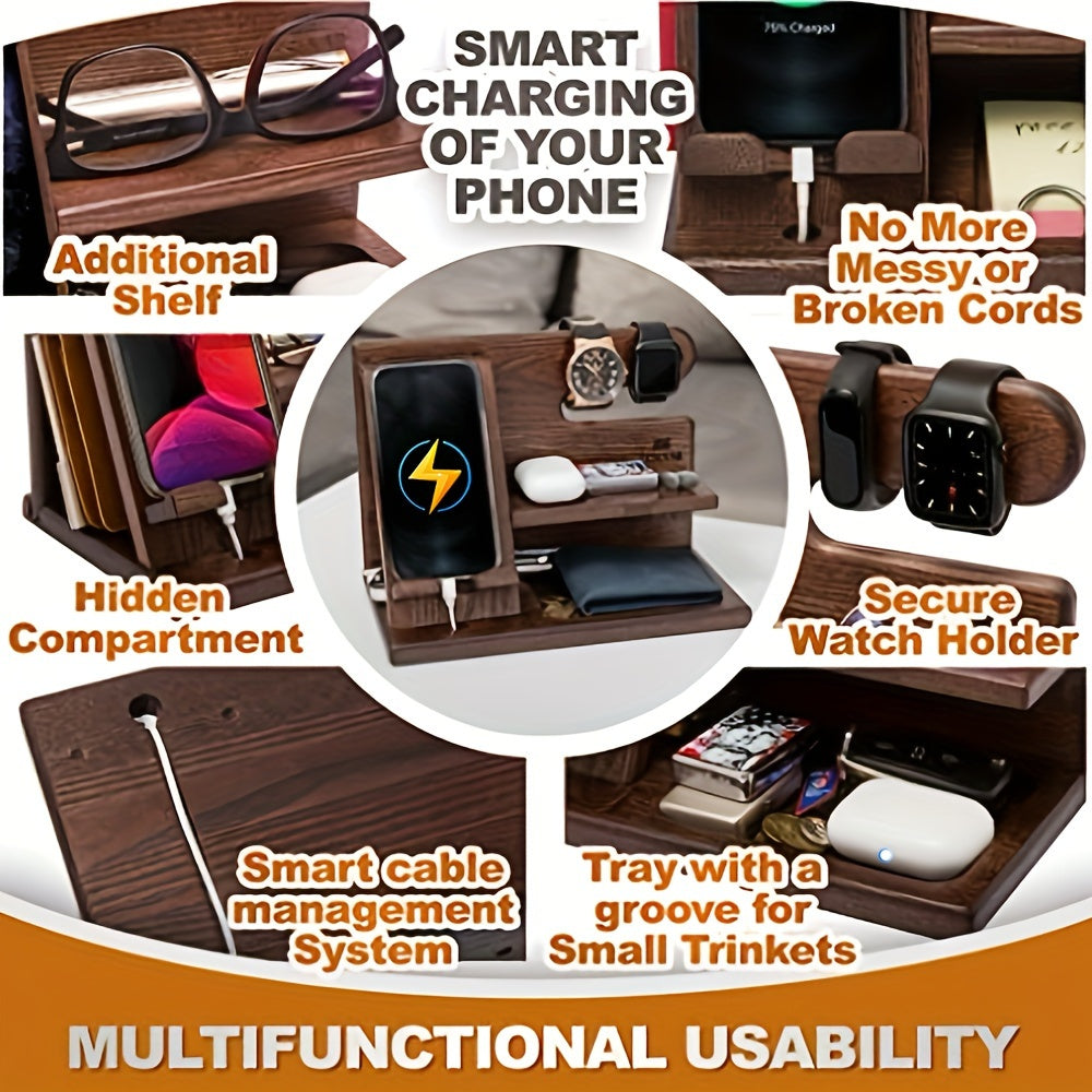 Supporto per la conservazione in legno elegante – Per uno spazio organizzato