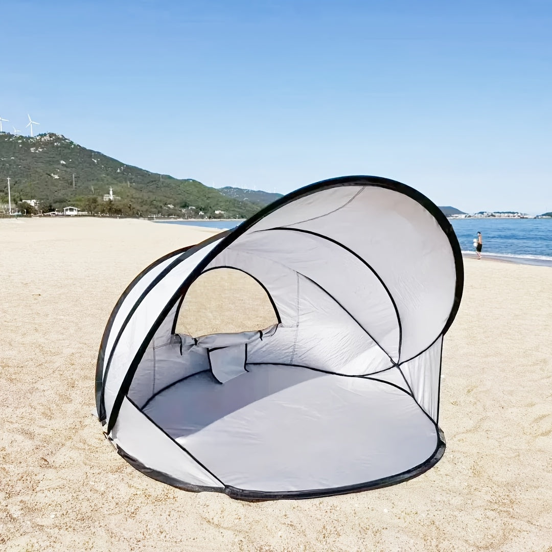 Tenda da Spiaggia Pop-Up Veloce – Facile da Montare e Protezione per Tutti