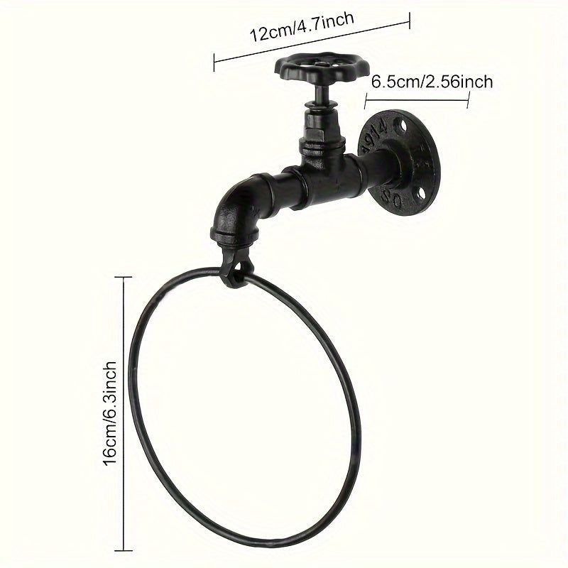 Anello per Asciugamani Industriale - Per un Interno Rustico