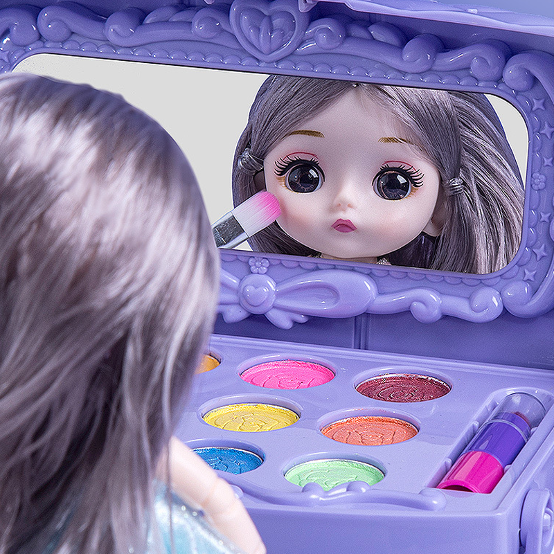 Valigia Bellezza Principessa – Set di Trucco Magico per Piccole Icone di Stile