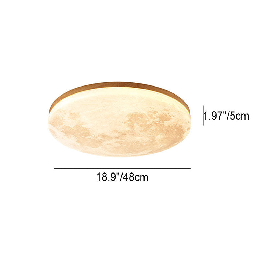 LunarGlow Lampada da Soffitto – Illuminazione Rilassante a Forma di Luna per Ogni Interno