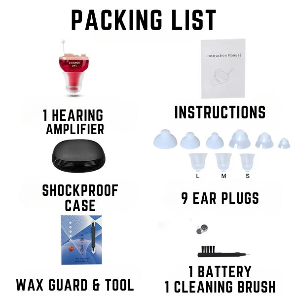 Amplificatore di Suono Ricaricabile – Invisibile & Potente