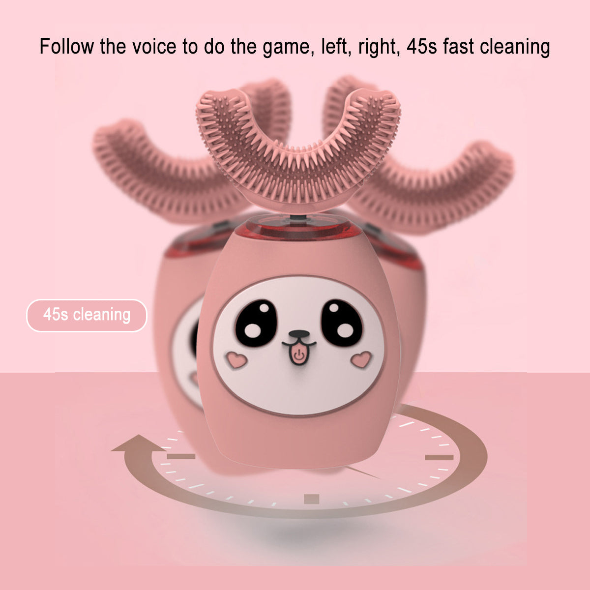 Spazzolino Automatico per Bambini - Cura della Bocca Veloce ed Efficace