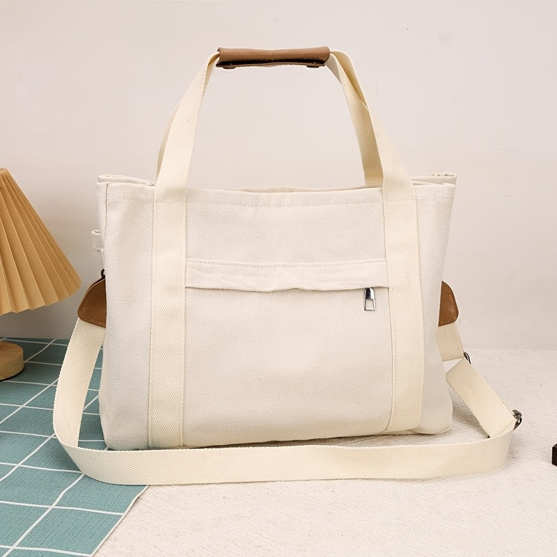 ComfortCarry Borsa Tote Donna – Leggera con Cinghia Rimovibile e Ampio Spazio di Archiviazione