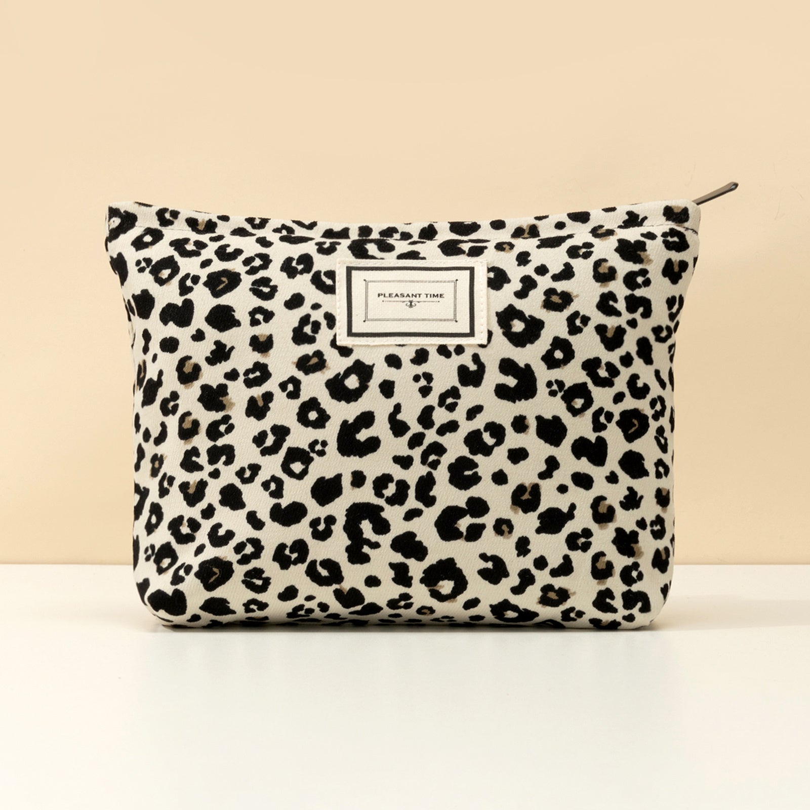 Borsa per Trucco Chic Leopardo – Compatta e Funzionale