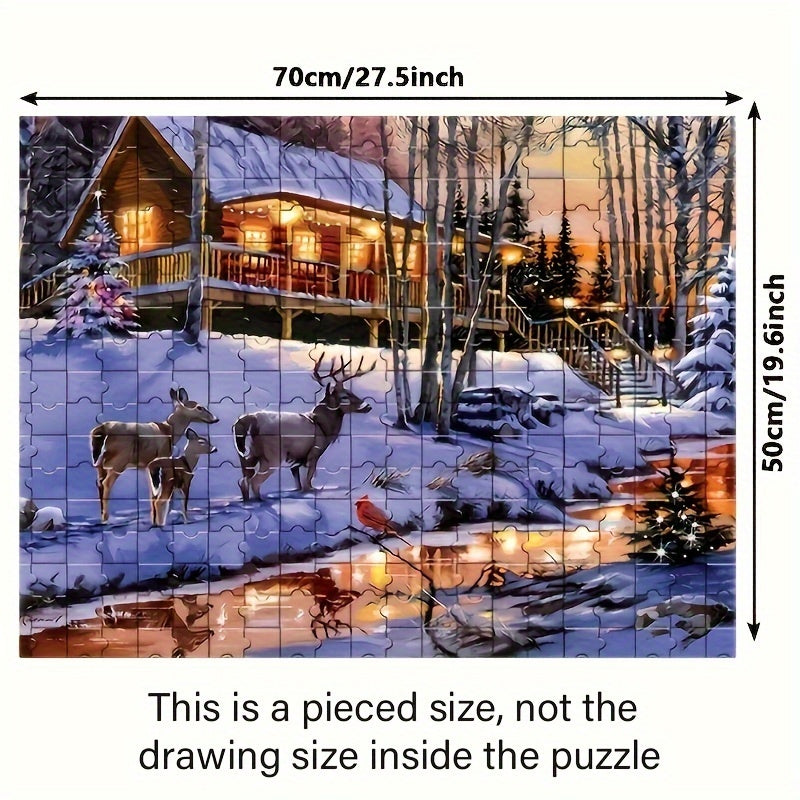 Divertimento con Puzzle Invernali – Per serate accoglienti