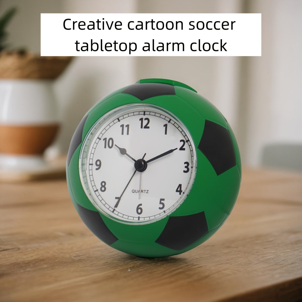 Sveglia Creativa a Forma di Calcio – Con Musica e Design Unico per Grandi e Piccini