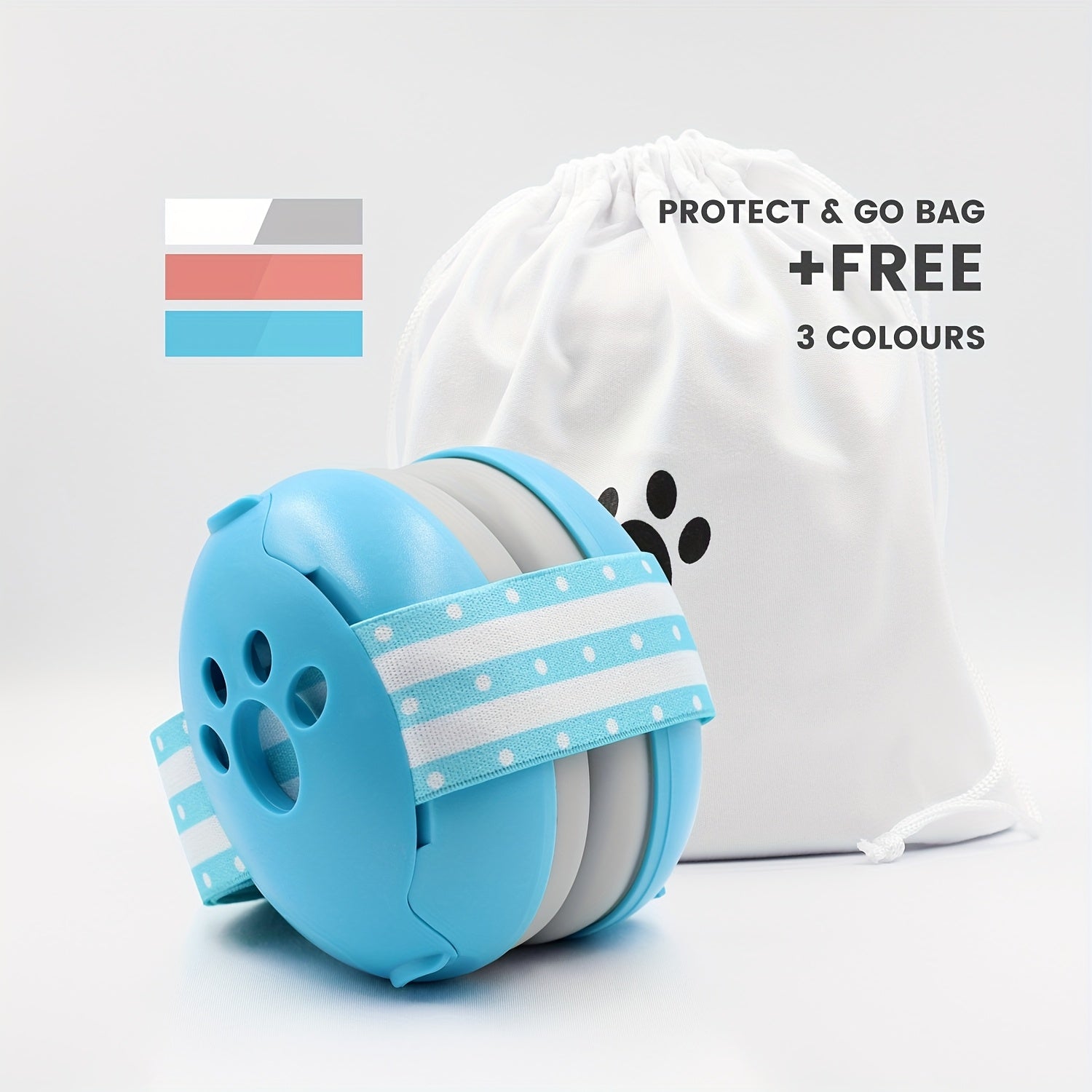 Cuffie per Bambini – Riduzione del Rumore e Fascia Antiscivolo Regolabile per Attività all'Aperto