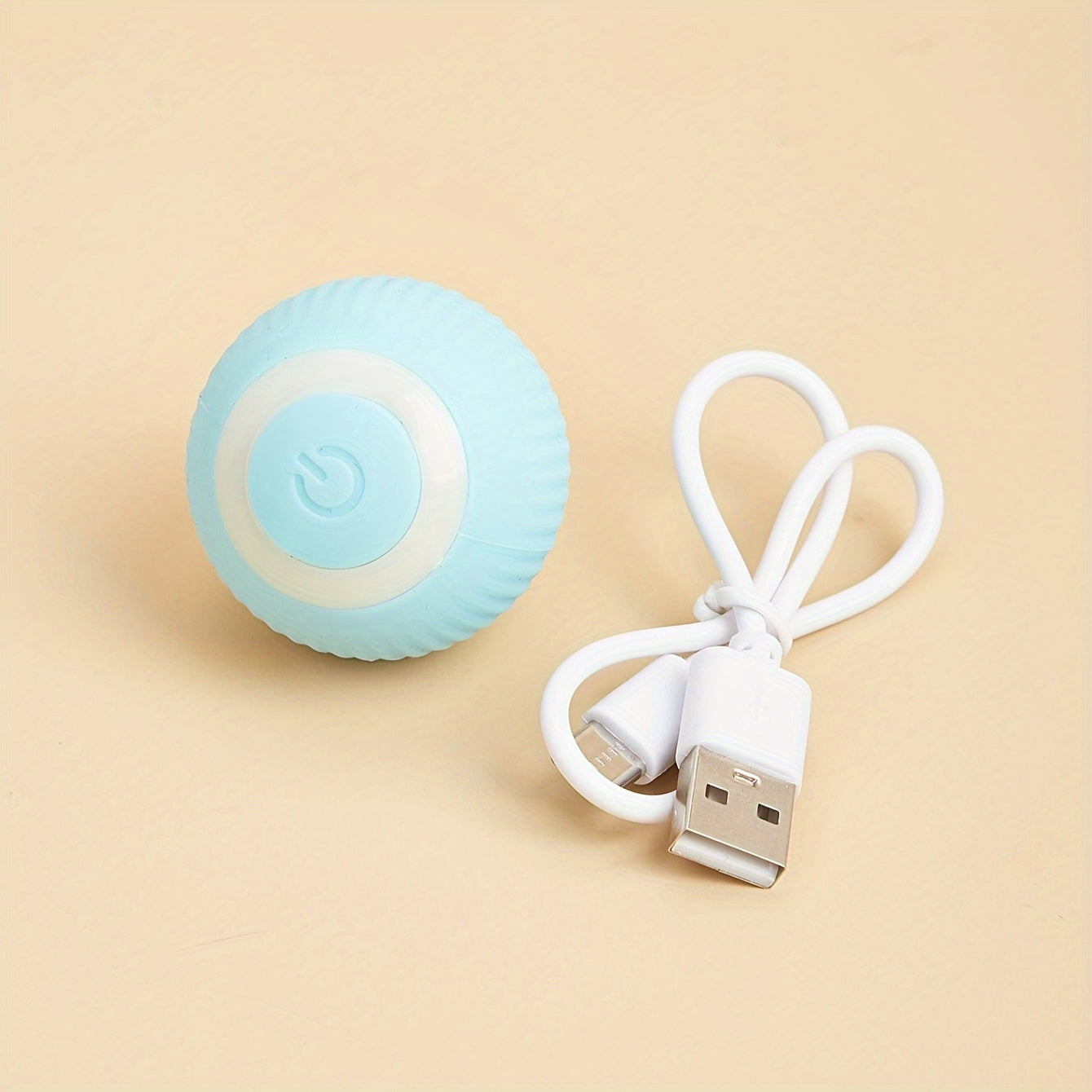 Palla interattiva intelligente per gatti - Giocattolo rotante automatico per divertimento interattivo