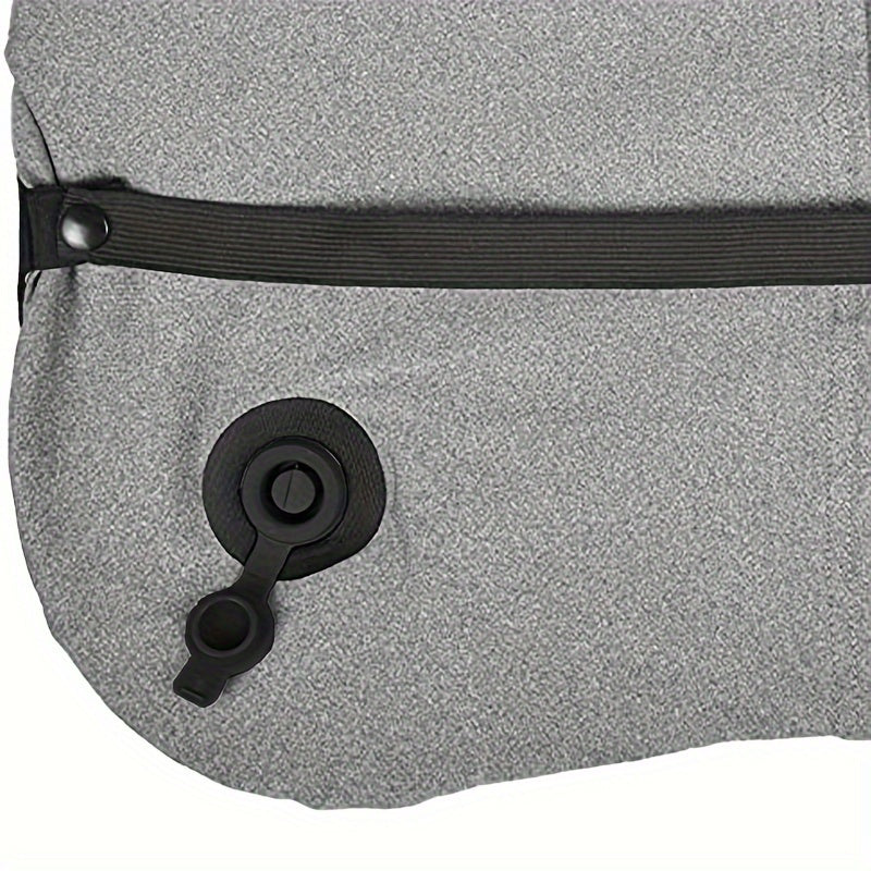 Cuscino da Campeggio Ergonomico Gonfiabile – Ideale per Supporto al Collo e alla Schiena durante Escursioni e Campeggio