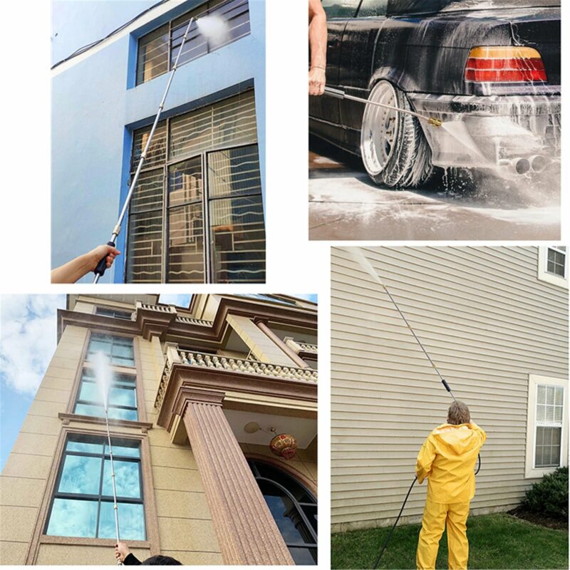 Lancia Telescopica per Idropulitrice - Pulizia Facile e Potente