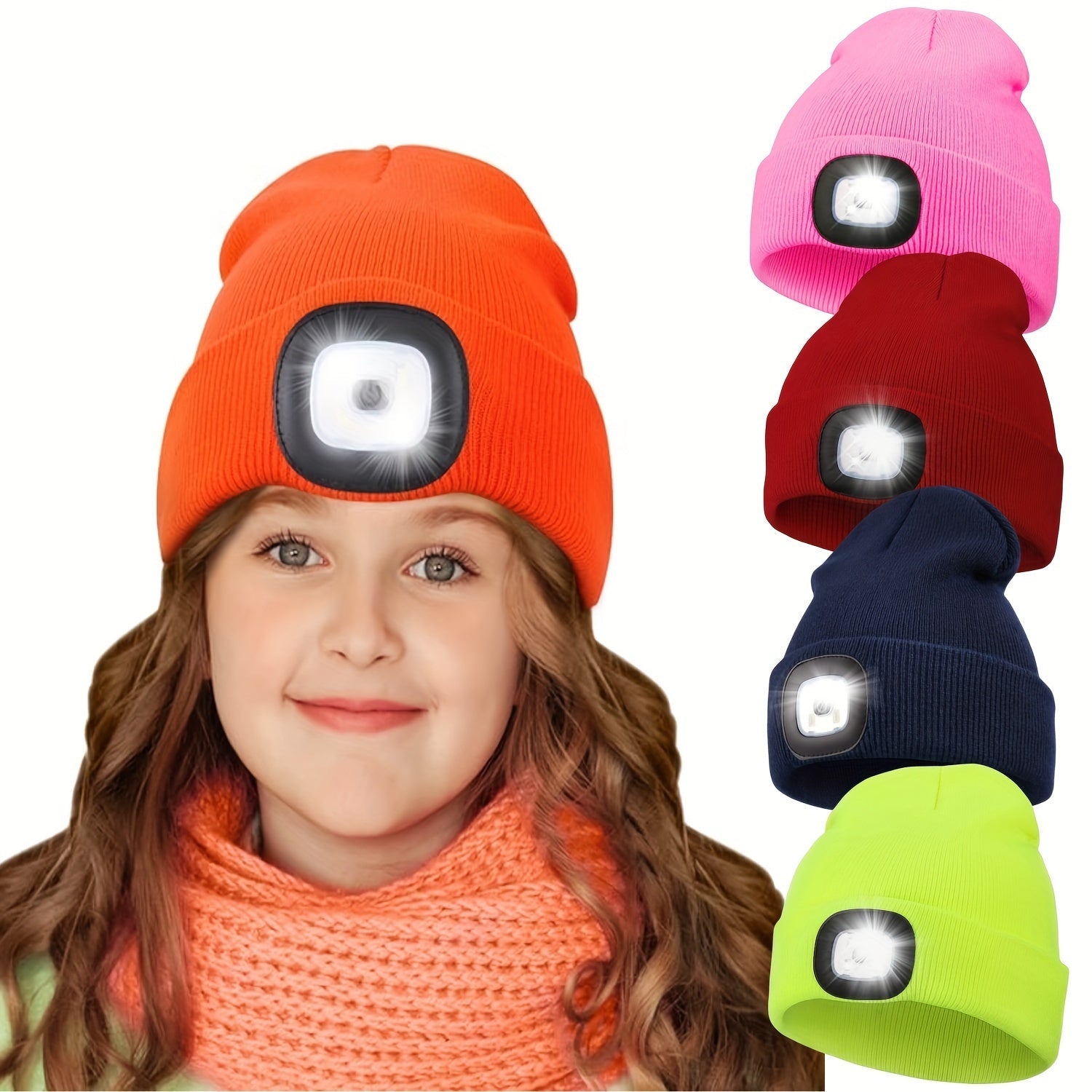 Cappello LED per Bambini - Mani Libere e Illuminato