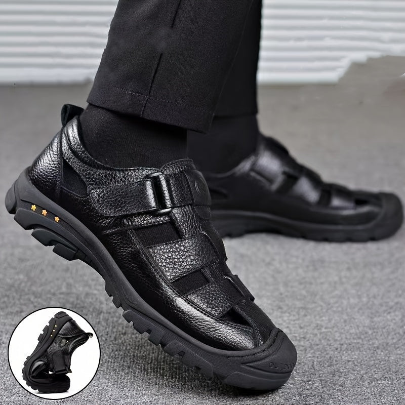 Sandali Outdoor Uomo Sostenibili – Sandali Traspiranti con Chiusura e Suola Antiscivolo