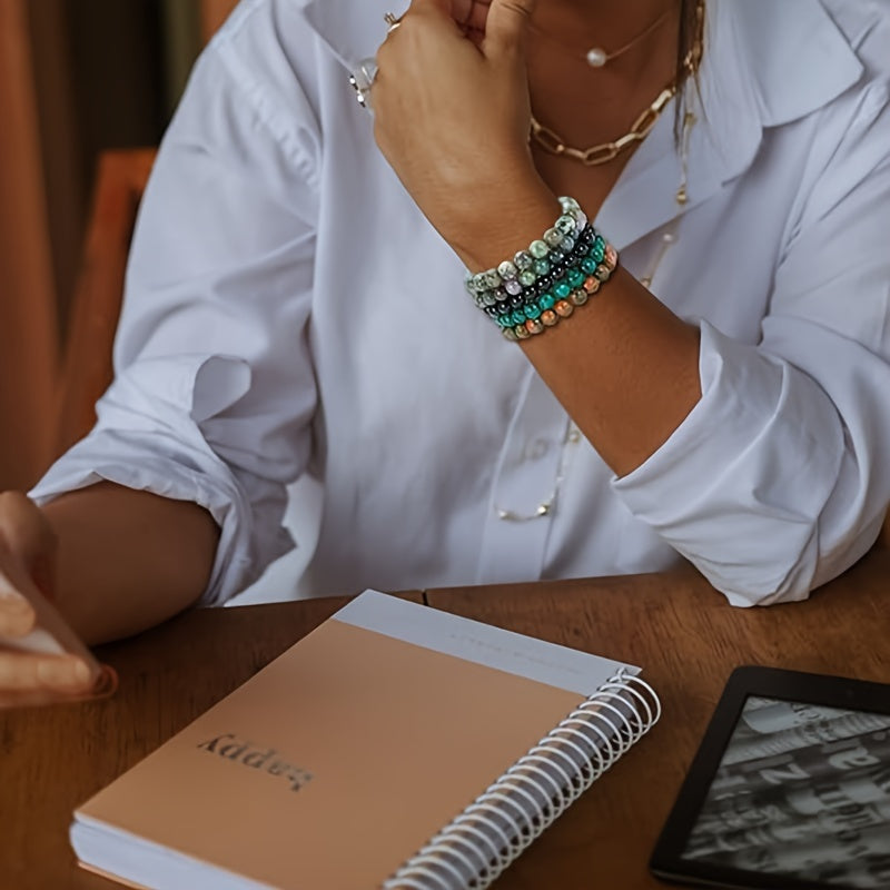 Set di Bracciali in Pietre Preziose - Per una Bellezza Naturale