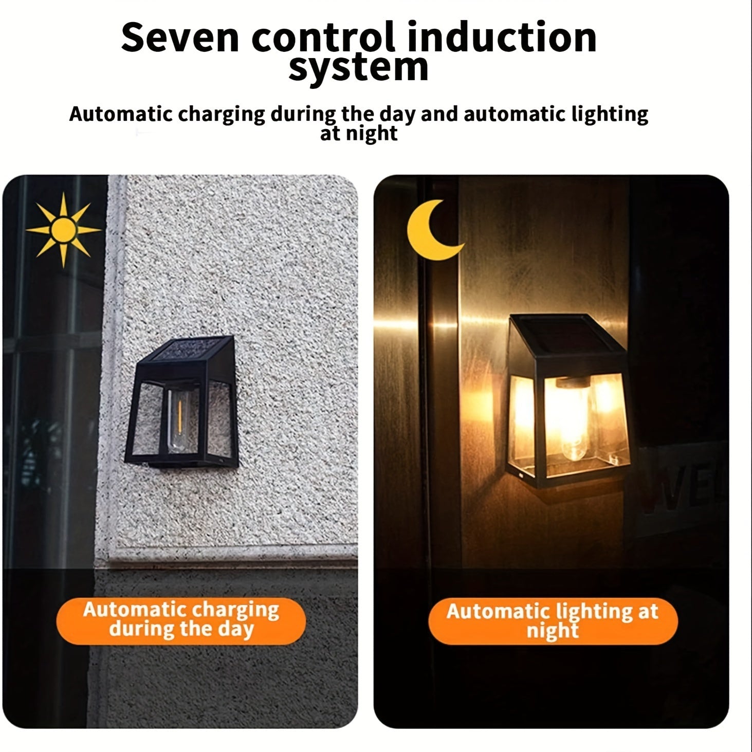 EcoBright Lampada da Parete con Sensore – Per Illuminazione Esterna Intelligente