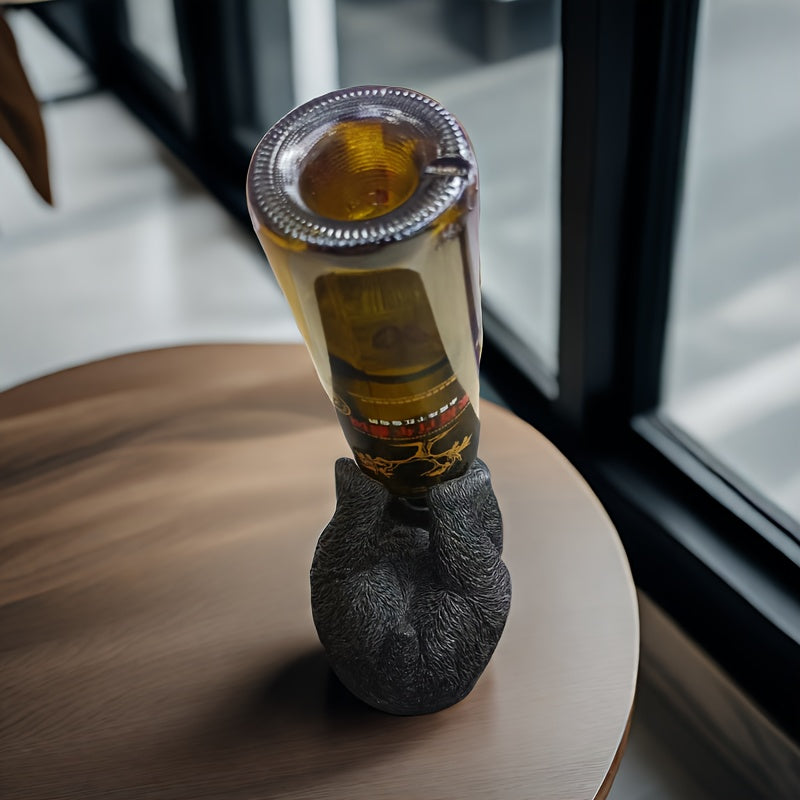 Porta Bottiglia di Vino Orso – Un Aggiunta Giocosa alla Tua Collezione di Vini