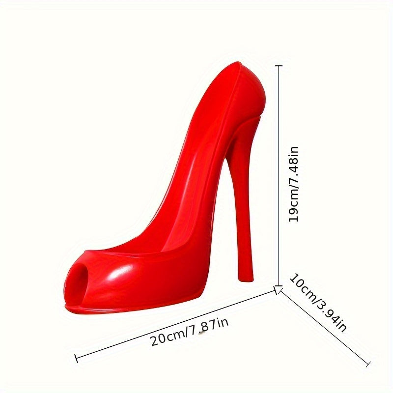 Stiloso Portabottiglie da Vino a Tacco Alto - Per una Conservazione Elegante