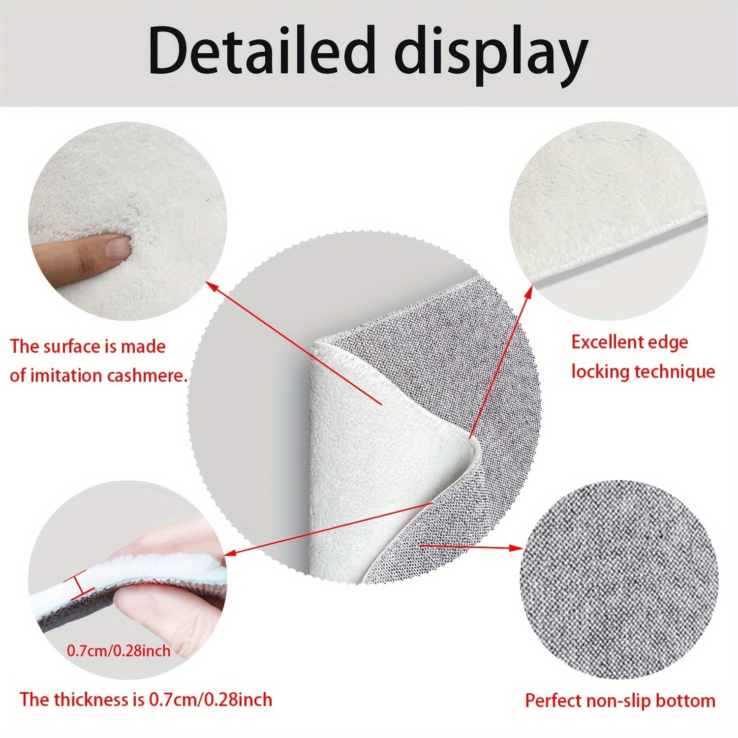 Tappetino da Bagno con Foglie – Assorbente, Morbido e Confortevole per il Bagno