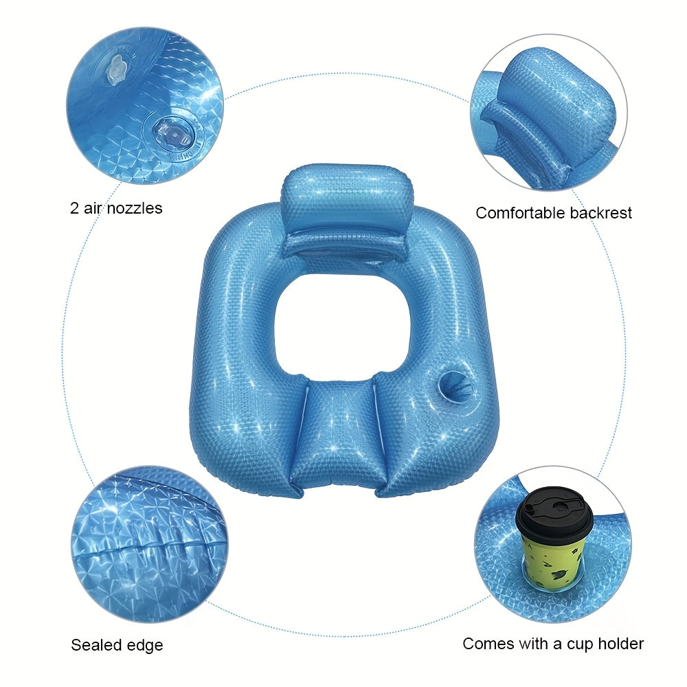 PearlFloat Lounge Gonfiabile – Comfort e Stile sull'Acqua