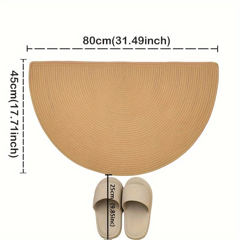 Tappetino da Bagno Bohemien Tessuto a Mano – Perfetto per il tuo Bagno o Ingresso