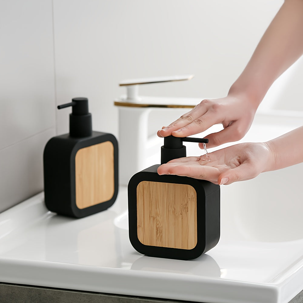 Dispenser per Sapone Nero Opaco - Per un Bagno Elegante