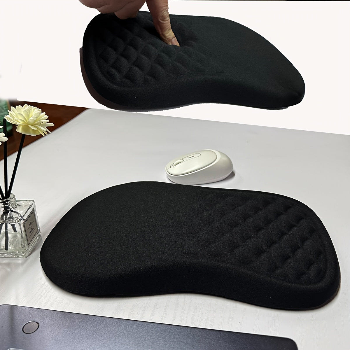 ComfortGrip Mouse Pad Ergonomica – Supporto e Grip per Ogni Giorno di Lavoro