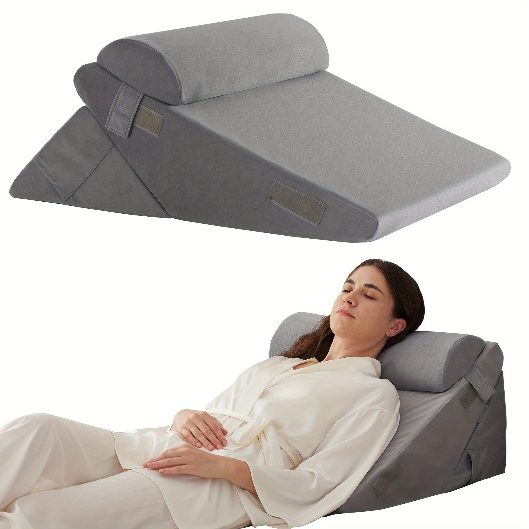 RelaxPlus Cuscino a Cuneo Regolabile – Comfort e Supporto durante il Recupero