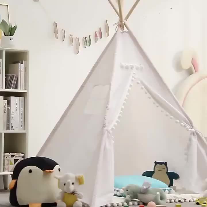 Tenda Tipi Multifunzionale KiddieTipi - Tende Morbide per Interni ed Esterni