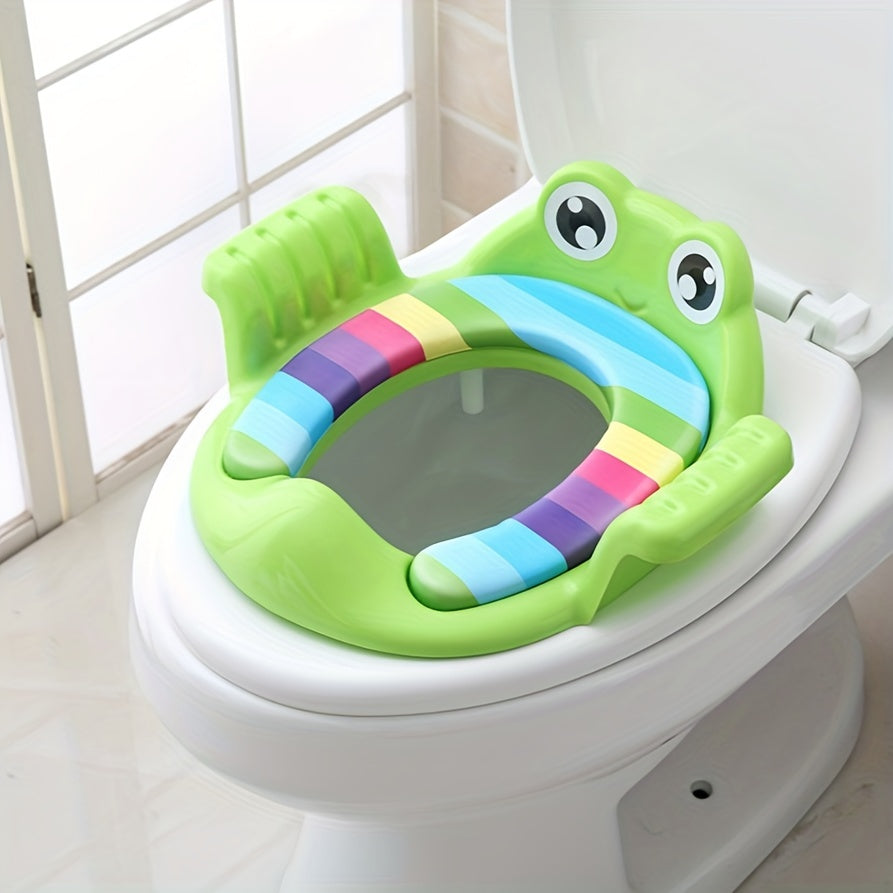 Sedile per Toilette a Forma di Rana - Divertente Allenamento alla Toilette per Bambini