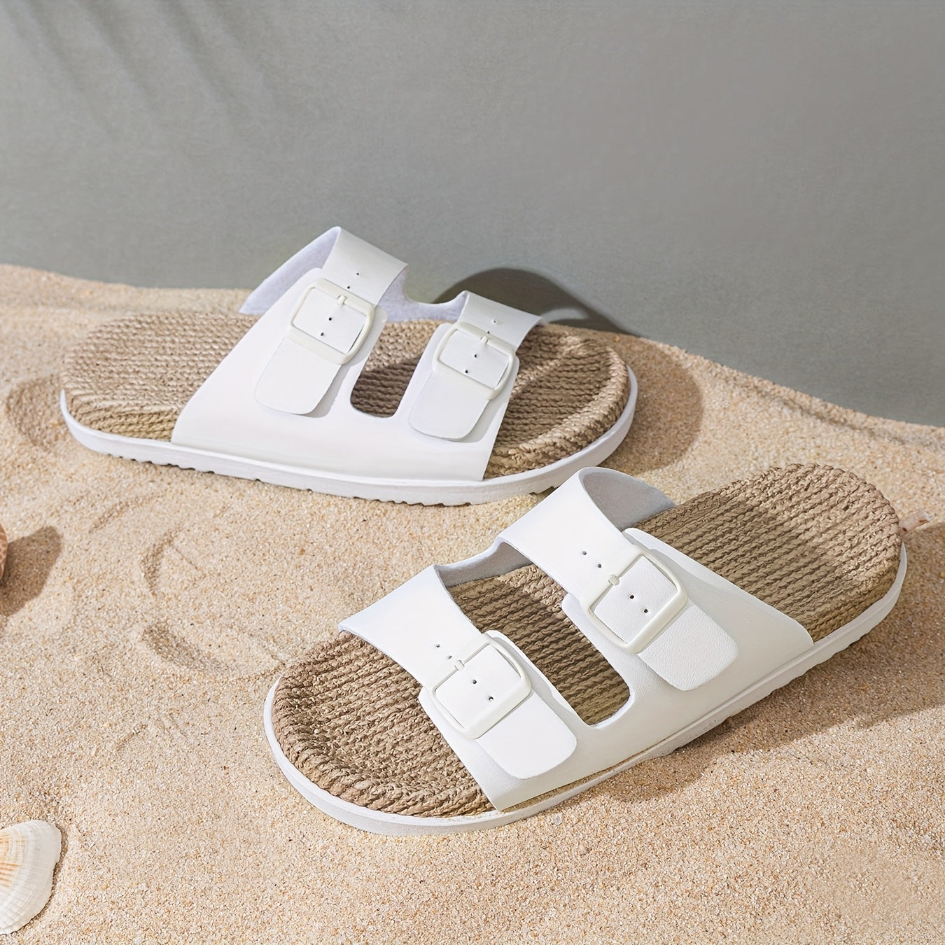 Infradito Eleganti da Uomo – Traspiranti con Cinghie Regolabili e Suola Antiscivolo