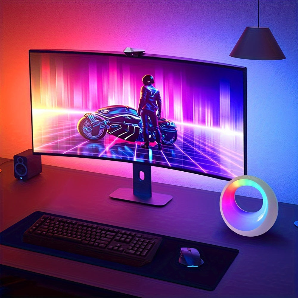 Lampada a Ringo Colorata - Porta Vita e Atmosfera nel Tuo Spazio