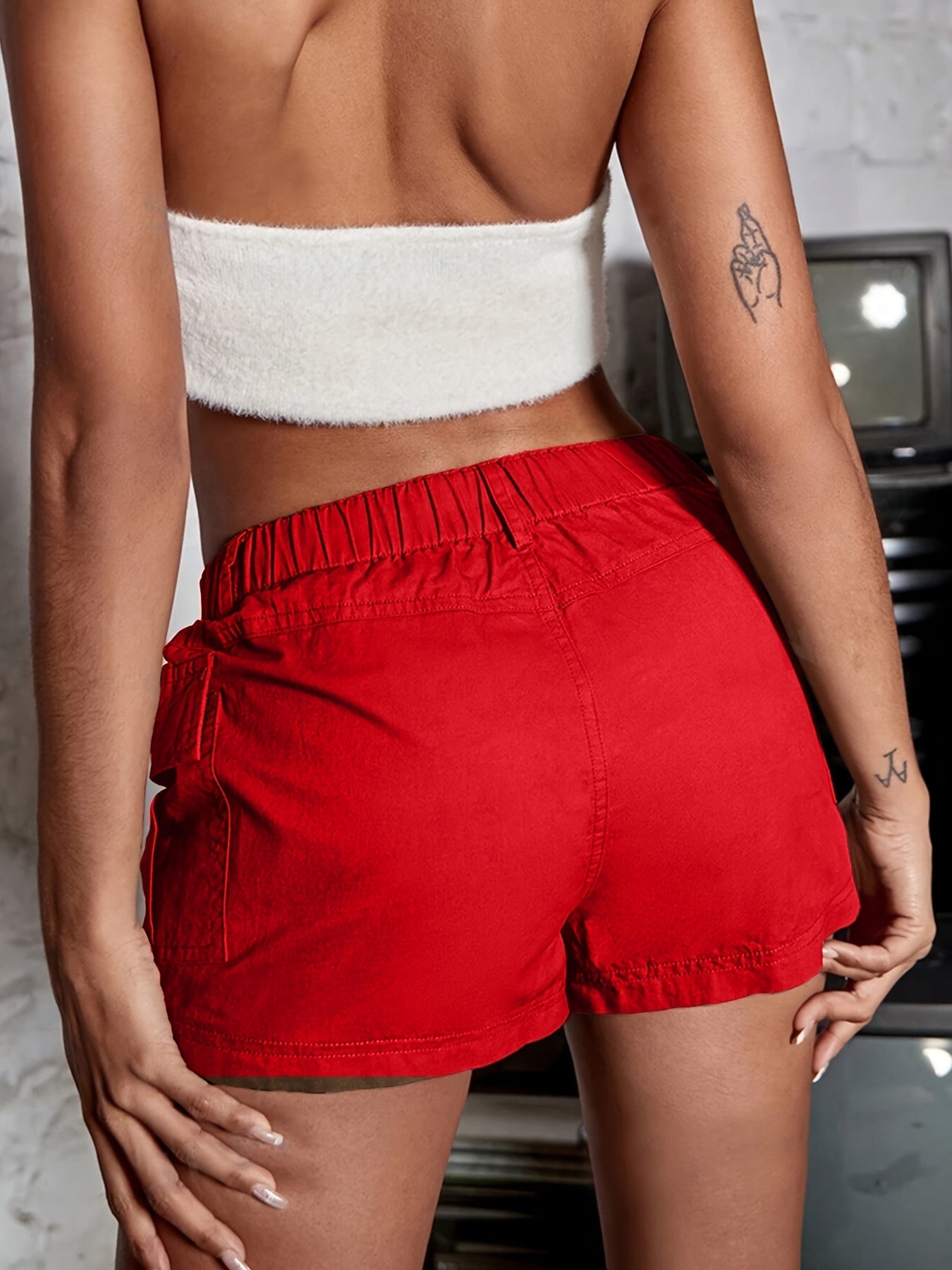 Pantaloni Cargo Casual con Vita Elastico – Comodi e Funzionali