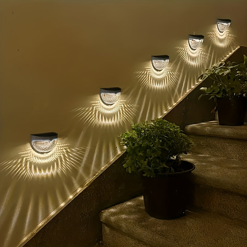 SolarGlow Illuminazione LED Mezzo giro – Elegante e Sostenibile