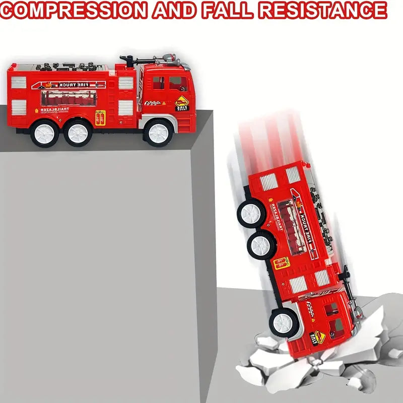 Auto dei Vigili del Fuoco Illuminata - Giocattolo Avventuroso per Bambini