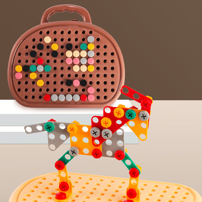 KidCreative Kit - Cassetta degli Attrezzi Completa per Creatività Illimitata