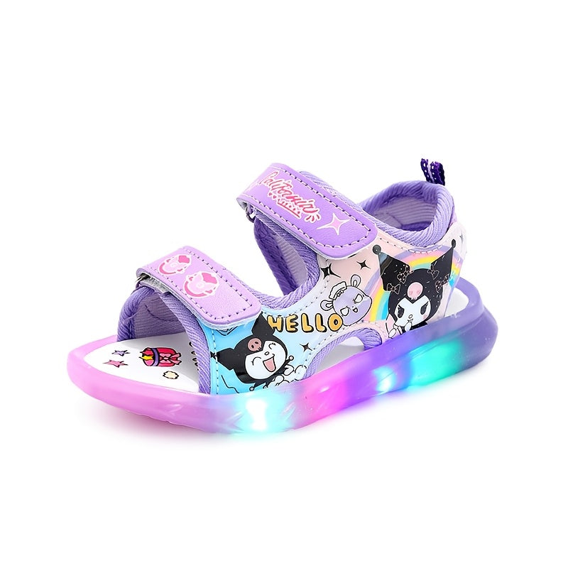 Sandali per Ragazze Sanrio con Illuminazione – Sandali Kawaii con Cartoni Animati per l'Estate