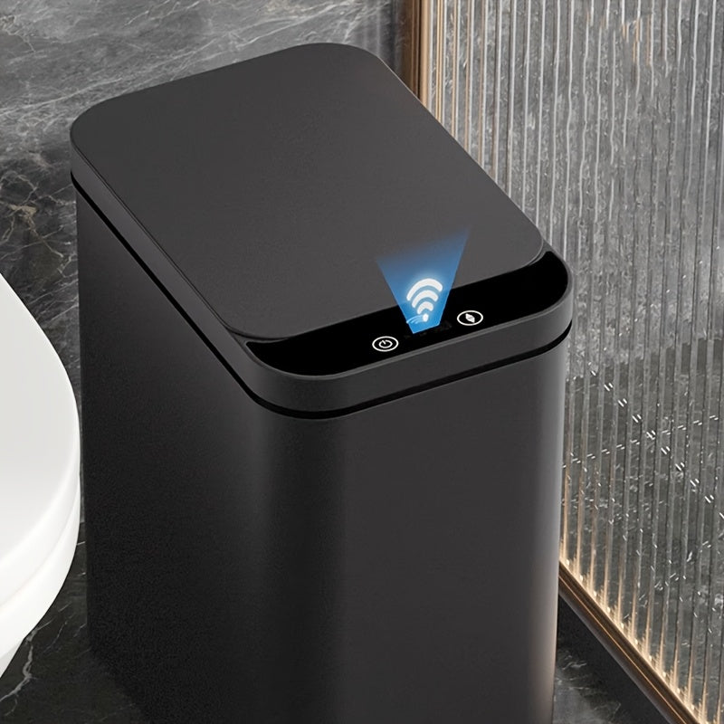 Set di Cestini con Sensore Intelligente – Gestione dei Rifiuti Elegante e Igienica