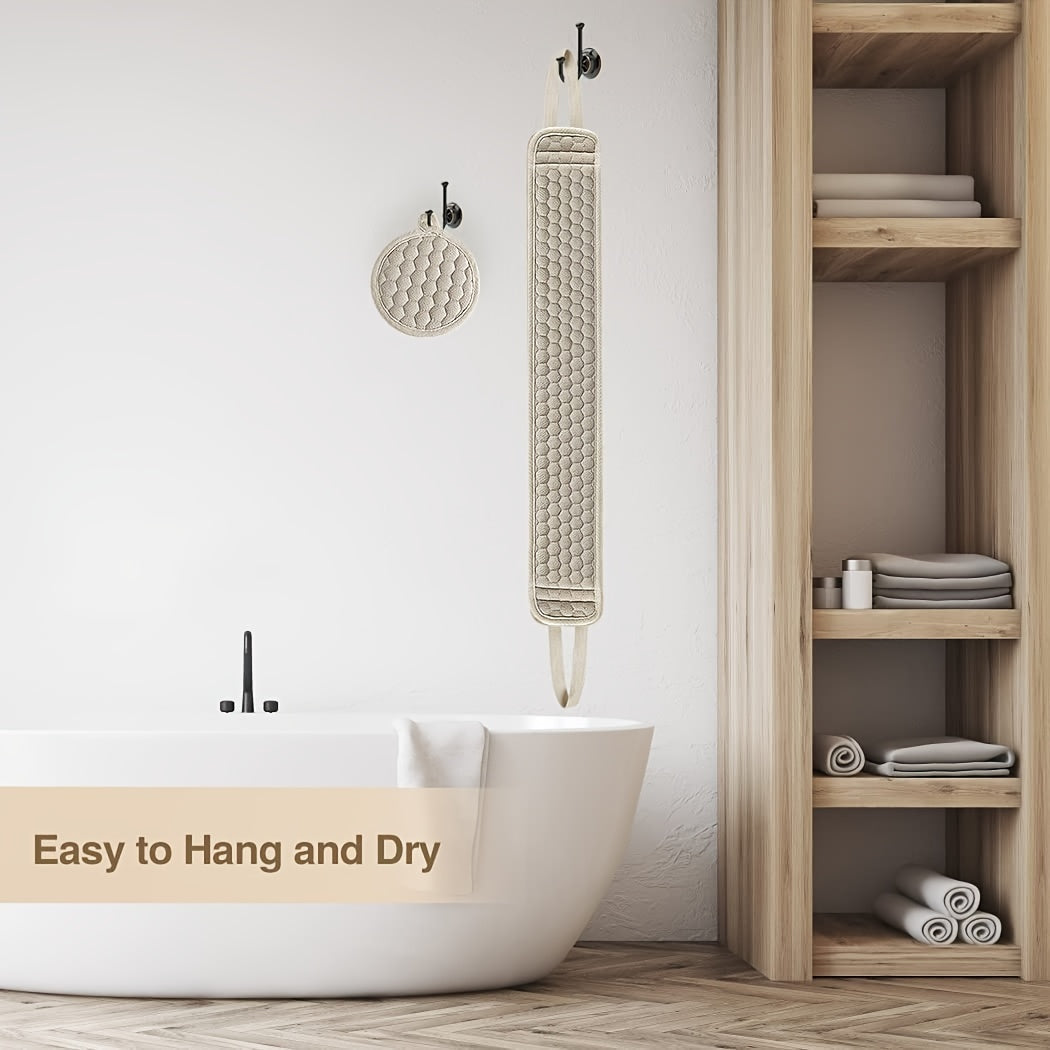 Spazzola per la Schiena Comfortabile e Profondamente Pulente – Pratica e Rinfrescante