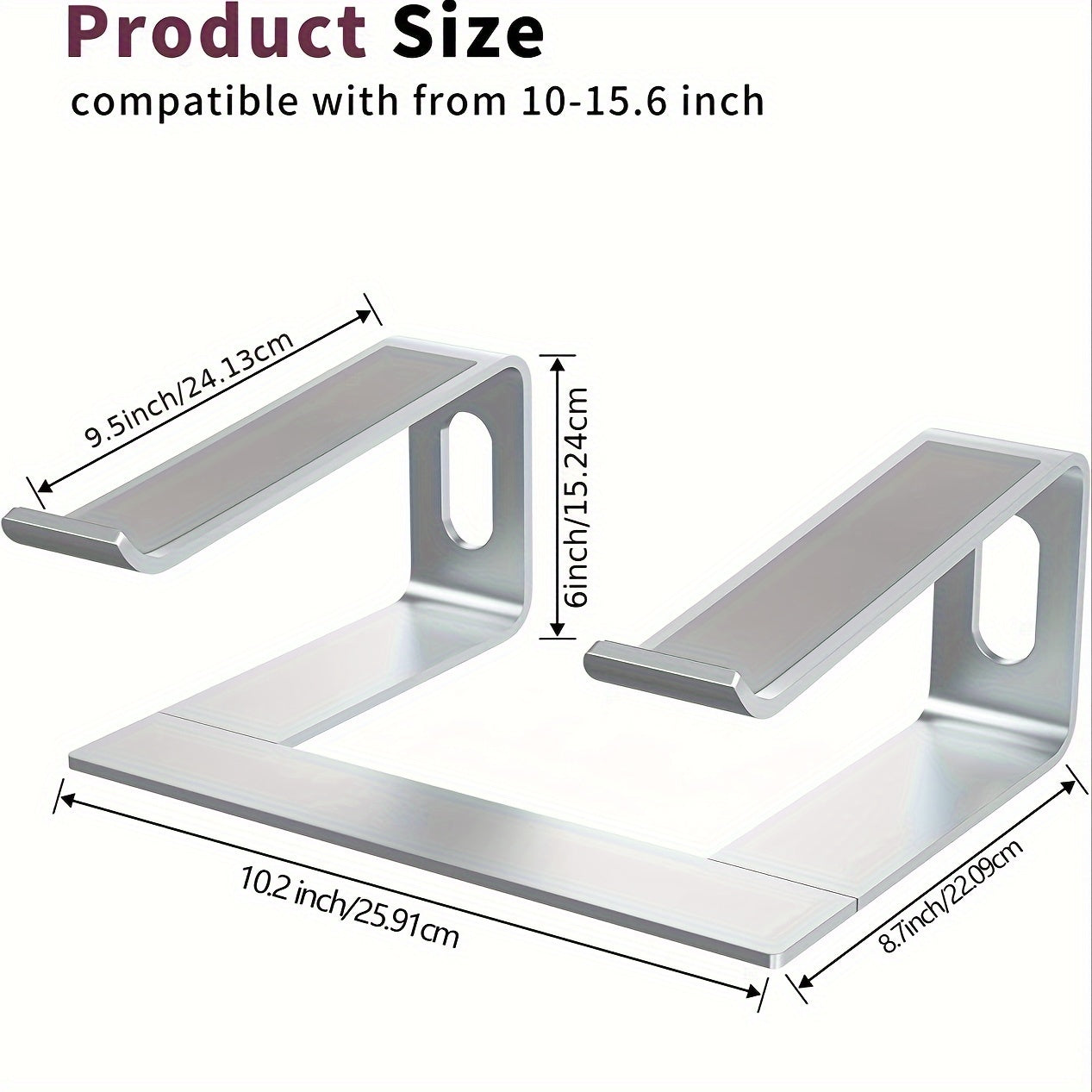 ErgoLift Supporto per Laptop – Lavorare in Alto con Stile e Stabilità