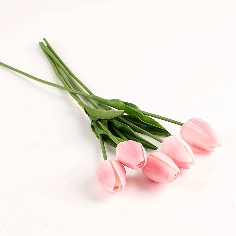 Set di 10 Tulipani Realistici – Perfetti per Matrimoni e Decorazioni d'Interni