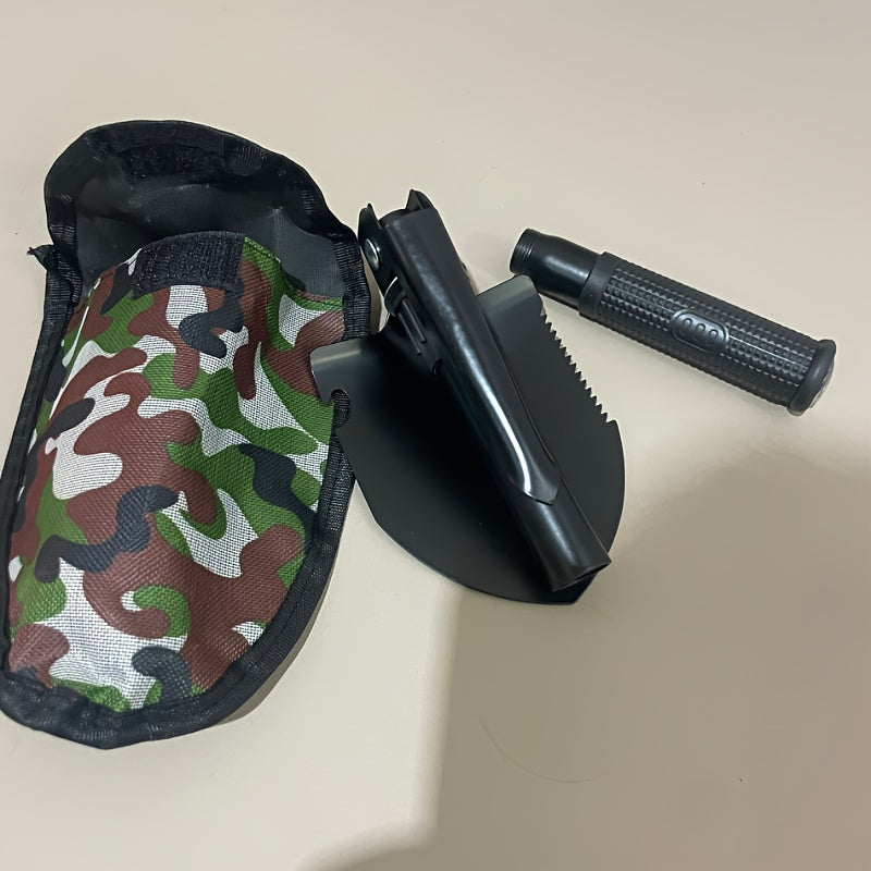 Shovel Tattico Multiuso - Pala Multifunzionale per Avventure all'Aperto