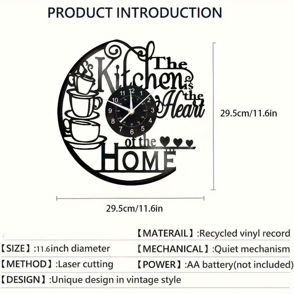 Orologio da Parete per Cucina Accogliente – Per un'atmosfera piacevole